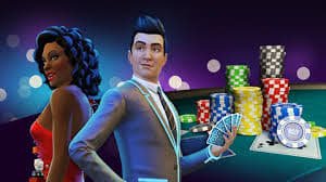 MYA77 တိုက်ရိုက် ကာစီနို Live Dealer စားပွဲတွင် ကတ်ဖြန့်နေသောမြင်ကွင်း
